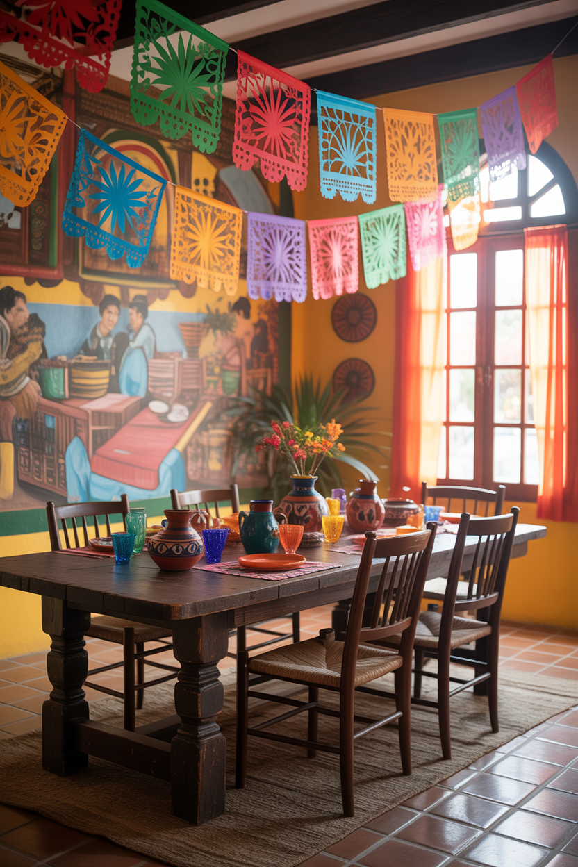 20 Colorful Rustic Mexican Home Decor Ideas That Feel Lively and Inviting