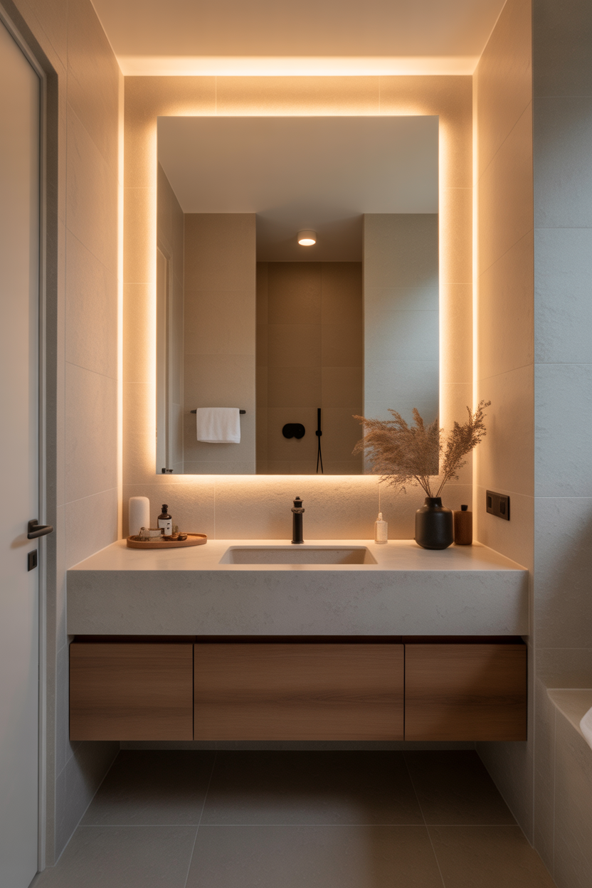17 Modern Bathroom Ideas for a Clean, Calm Space