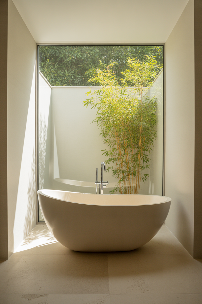 17 Modern Bathroom Ideas for a Clean, Calm Space