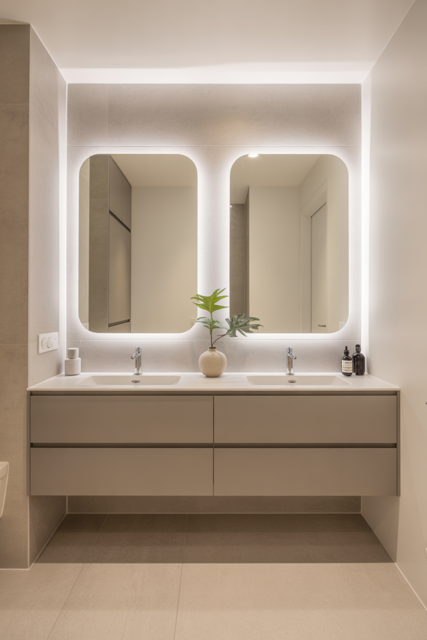 17 Modern Bathroom Ideas for a Clean, Calm Space