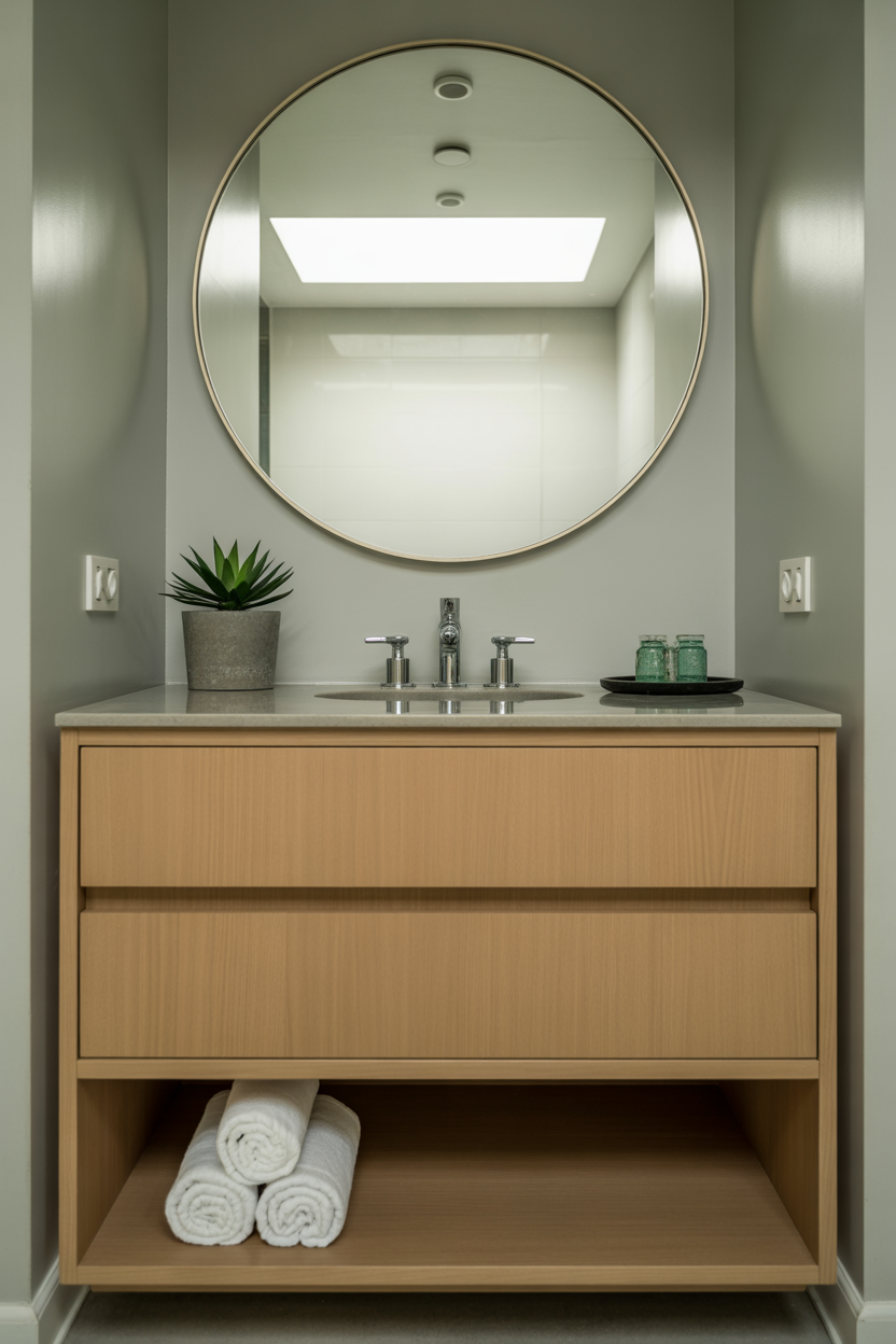 17 Modern Bathroom Ideas for a Clean, Calm Space