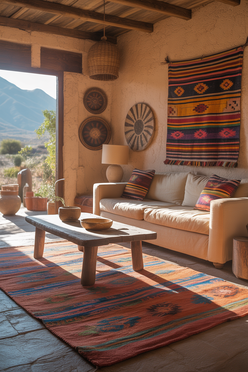 20 Colorful Rustic Mexican Home Decor Ideas That Feel Lively and Inviting