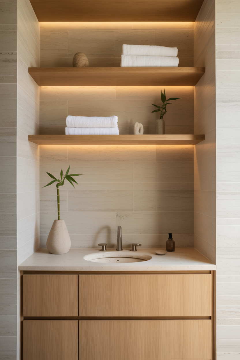 17 Modern Bathroom Ideas for a Clean, Calm Space