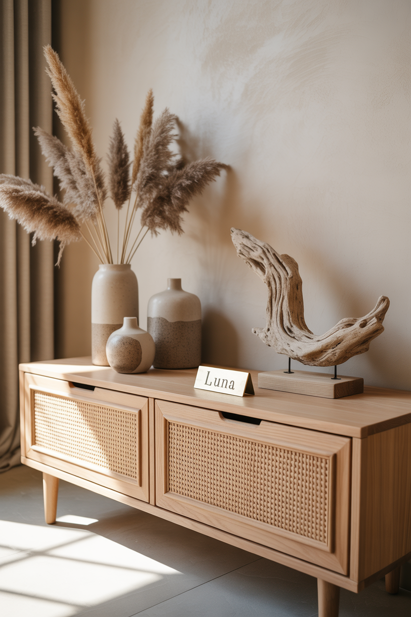 14 Boho Console Table Corner With Relaxed Eclectic Energy