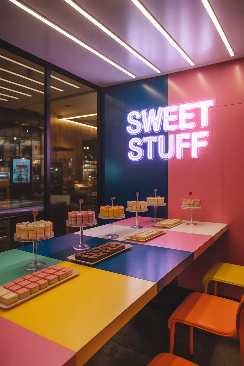 12 Colorful Dessert Table Decor Ideas That Feels Fun & Festive