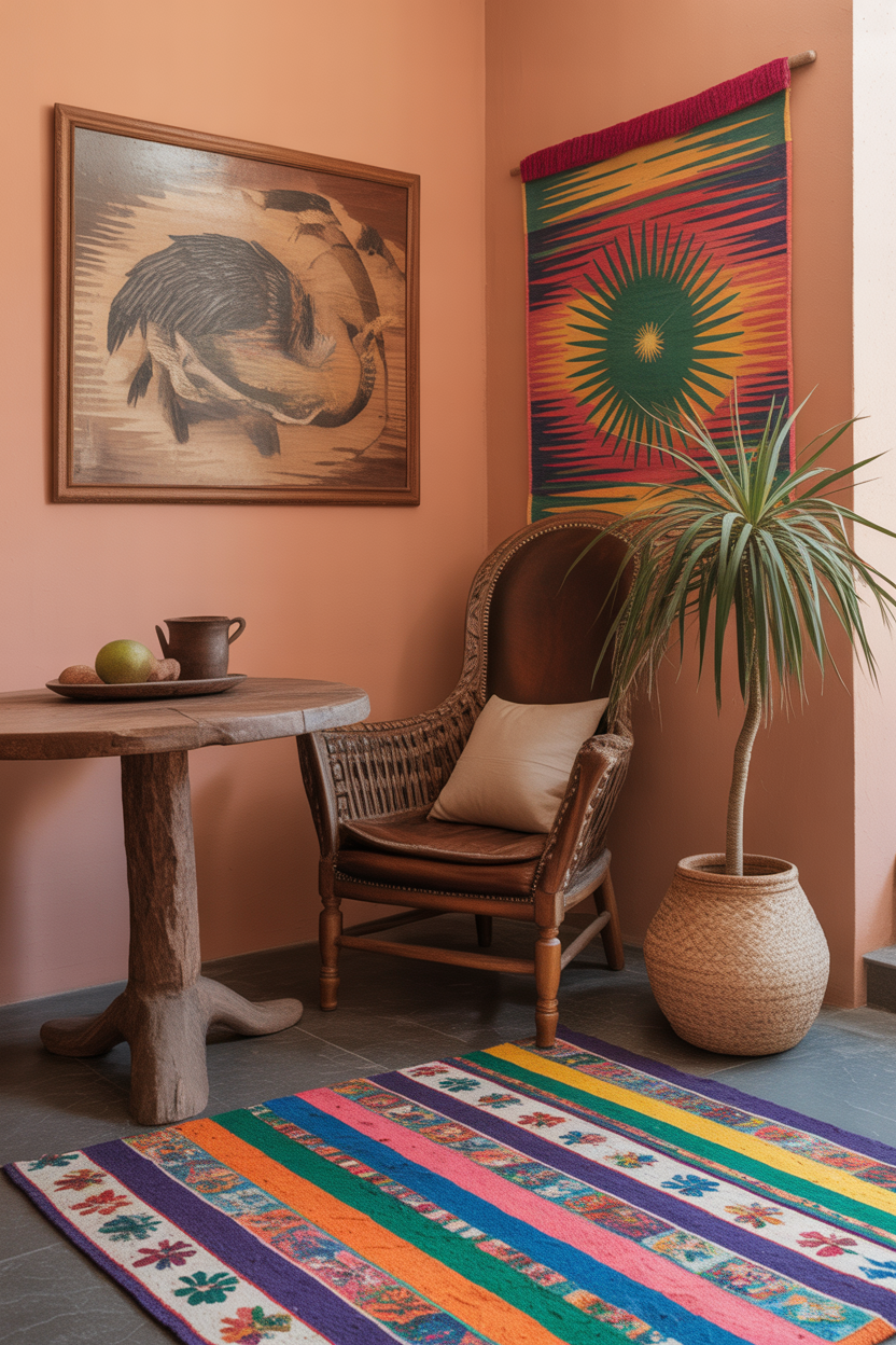20 Colorful Rustic Mexican Home Decor Ideas That Feel Lively and Inviting