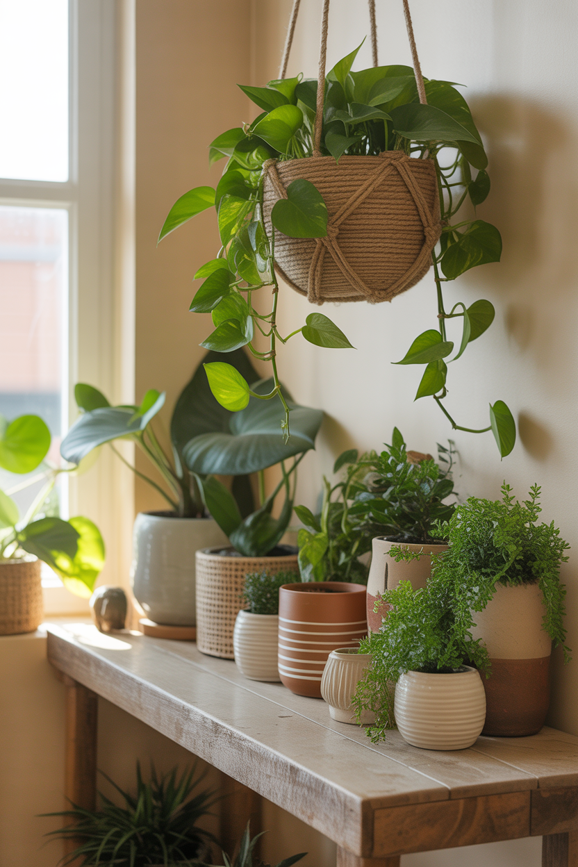 14 Boho Console Table Corner With Relaxed Eclectic Energy
