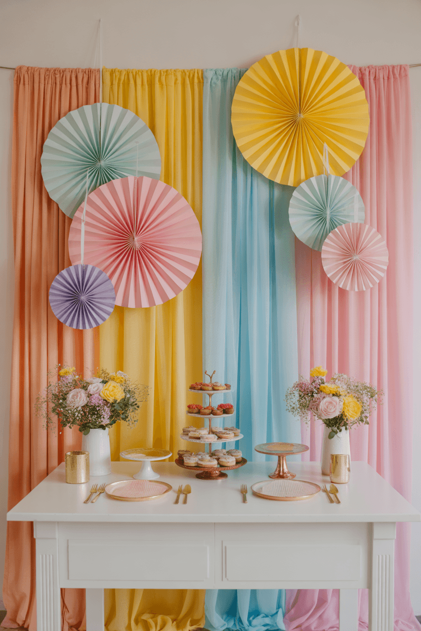 12 Colorful Dessert Table Decor Ideas That Feels Fun & Festive
