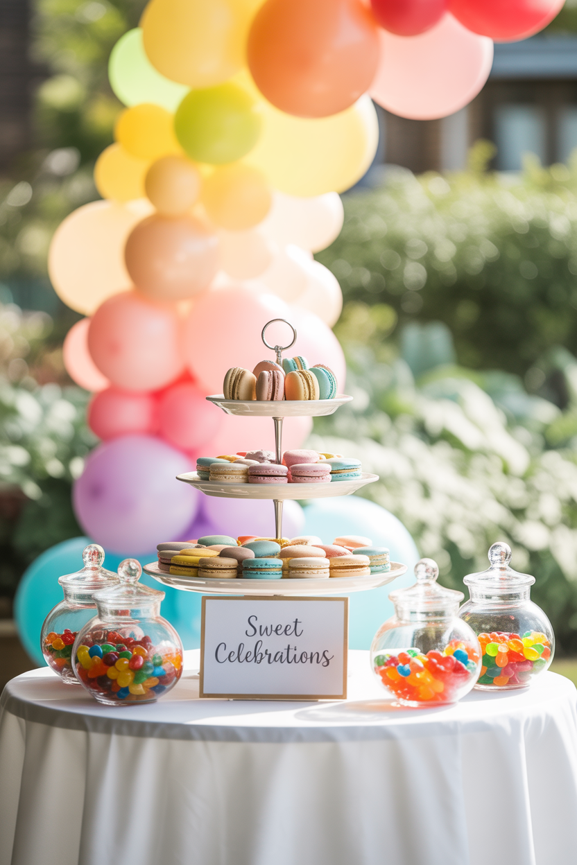 12 Colorful Dessert Table Decor Ideas That Feels Fun & Festive