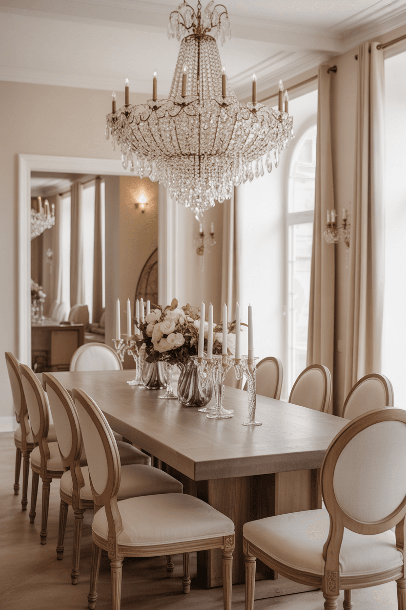 20 Stunning Chandelier Dining Room Ideas to Elevate Your Space