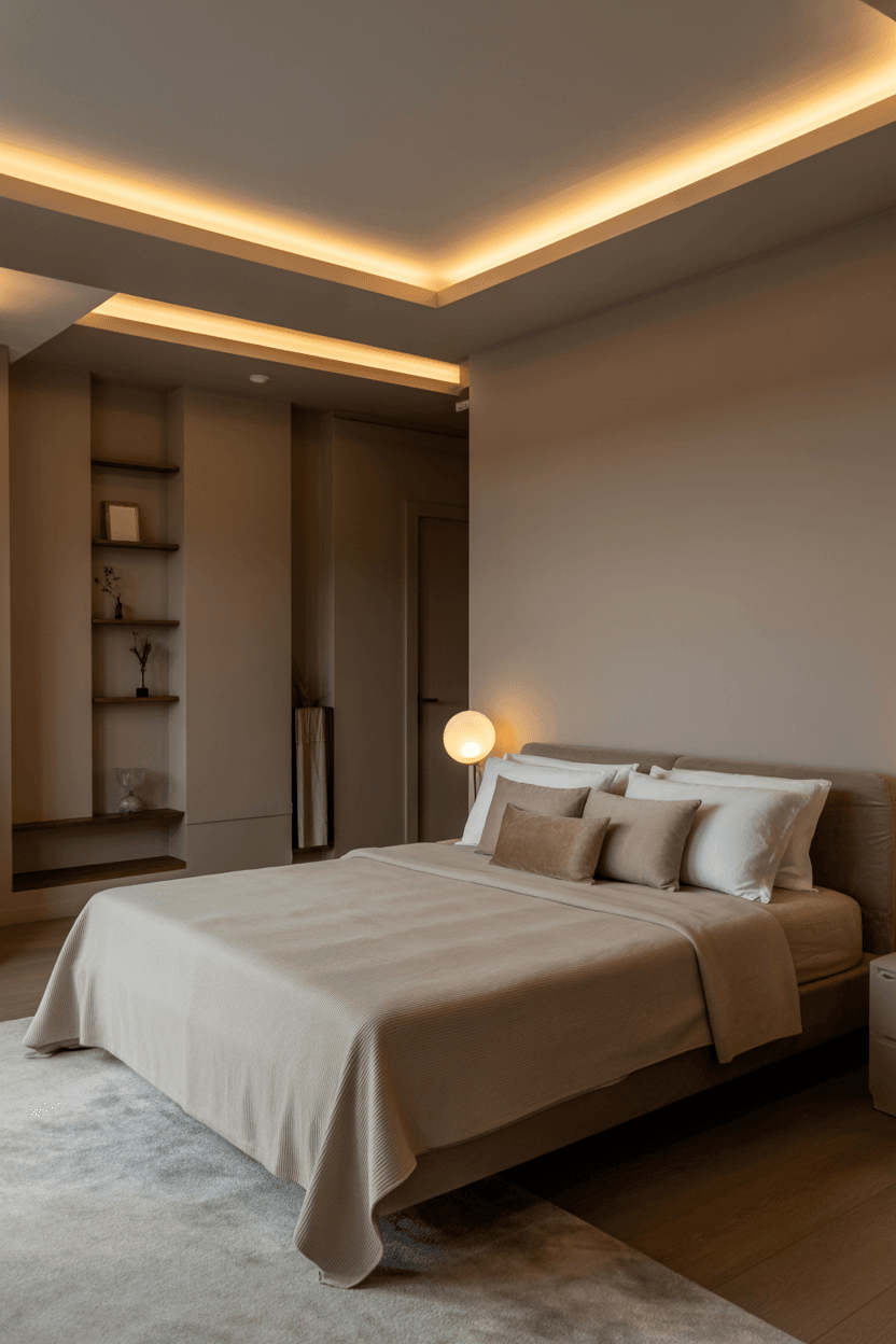 23 Minimalist Bedroom Lighting Ideas for a Sleek and Serene Space