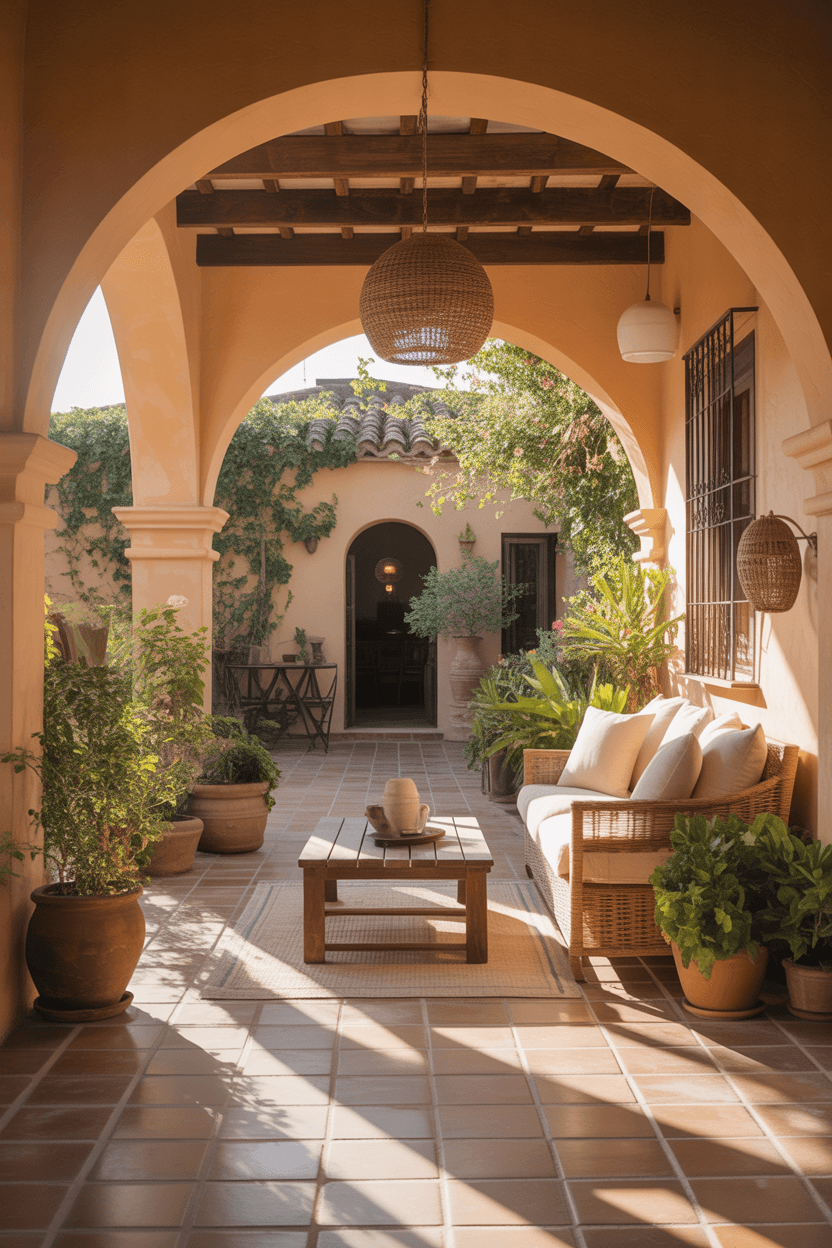 24 Dreamy Patio Ideas to Create a Hacienda Style Outdoor Escape