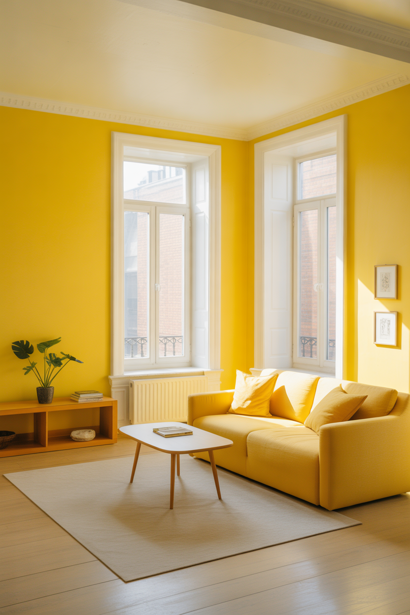 20 Bright Living Room Color Ideas That Make You Feel Happy