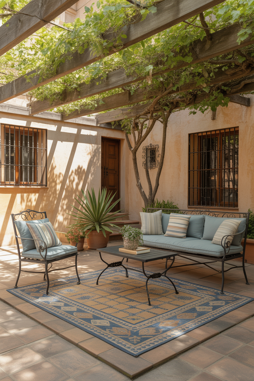 30 Vibrant Spanish Style Patio Ideas for a Bold Hacienda Look