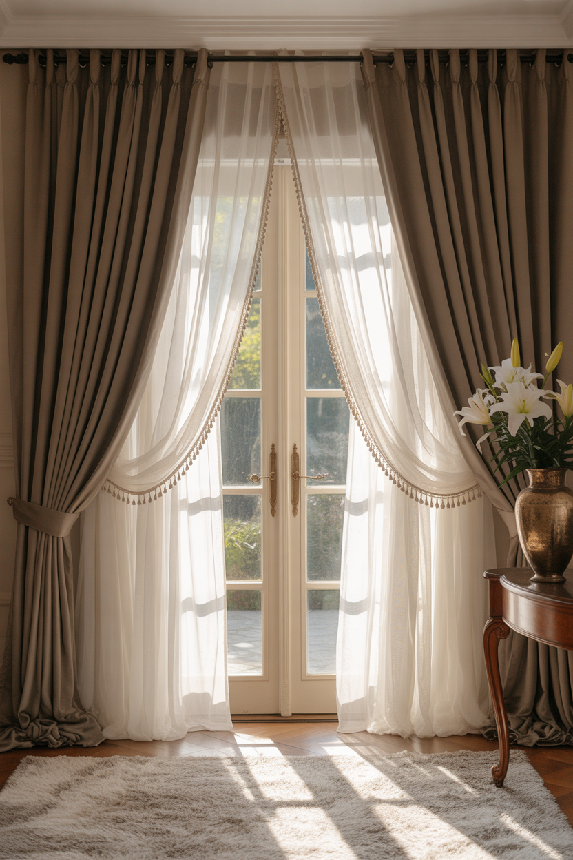 18 Soft Living Room Curtains Ideas That Bring Soft Luxury & Romance to Your Living Room