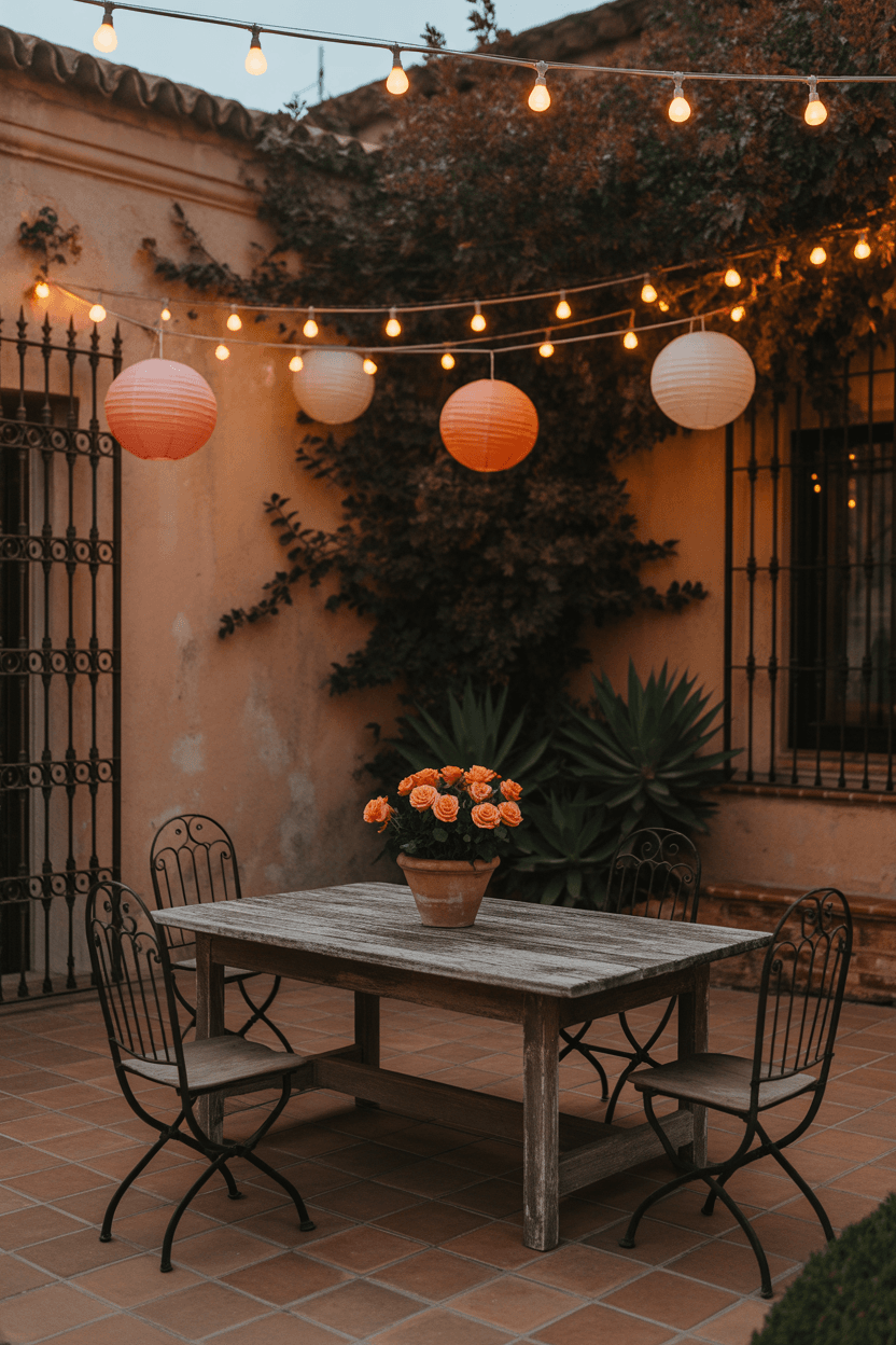 24 Dreamy Patio Ideas to Create a Hacienda Style Outdoor Escape