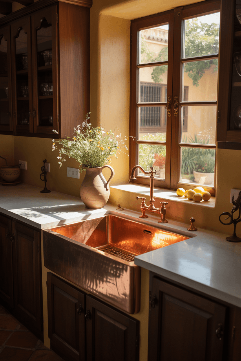 25 Stunning Spanish Style Kitchen Ideas for Warm & Timeless Charm