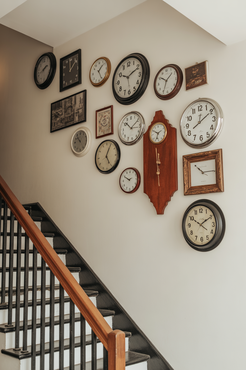 22 Creative Staircase Wall Decor Ideas to Enhance Your Home