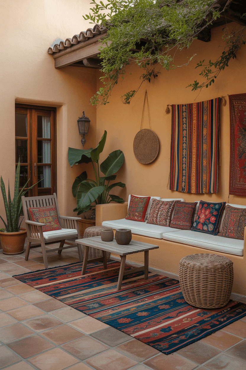 24 Hacienda Style Courtyard Ideas to Transform Your Outdoor Space