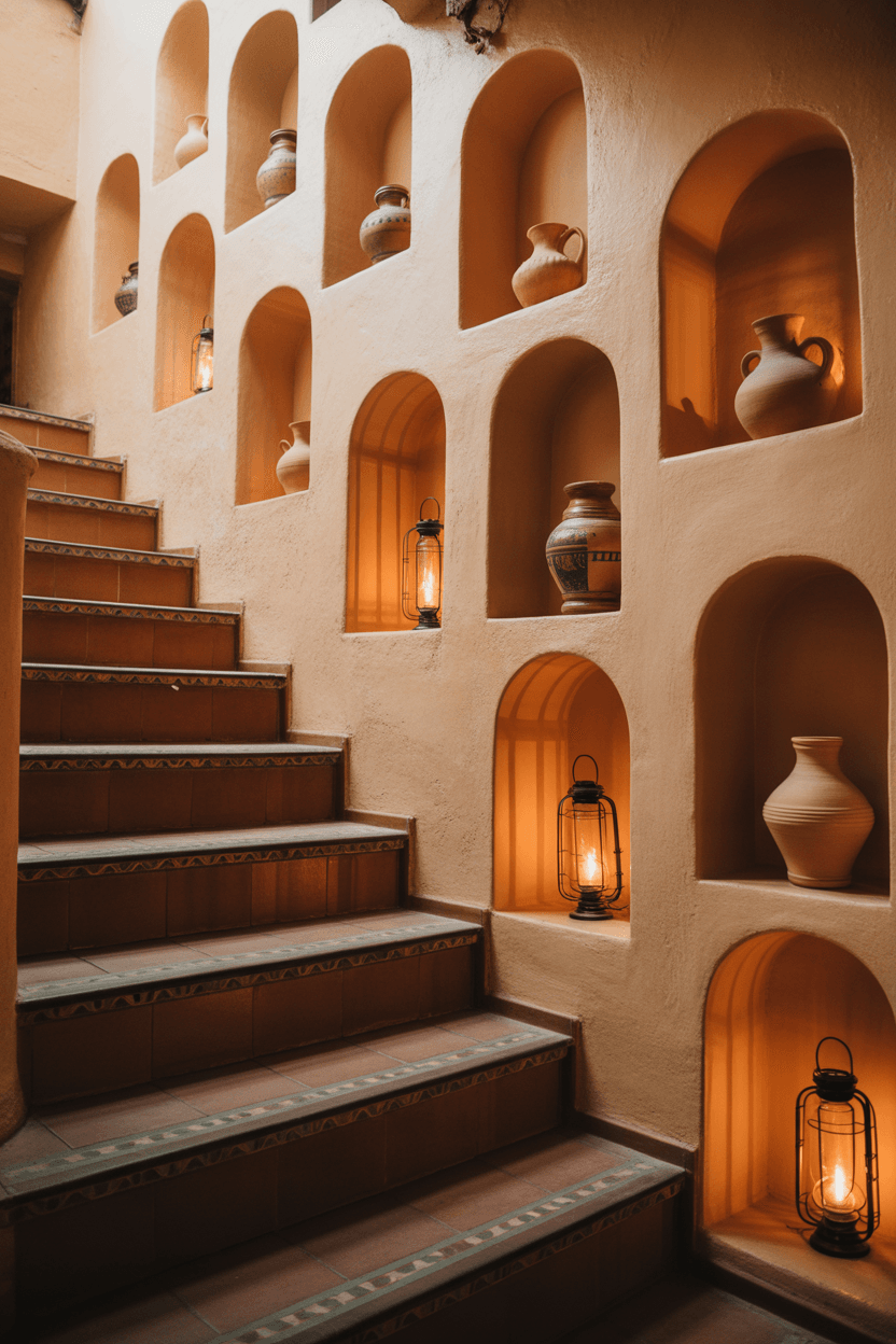 24 Hacienda Style Staircase Designs to Transform Your Home with Spanish Elegance