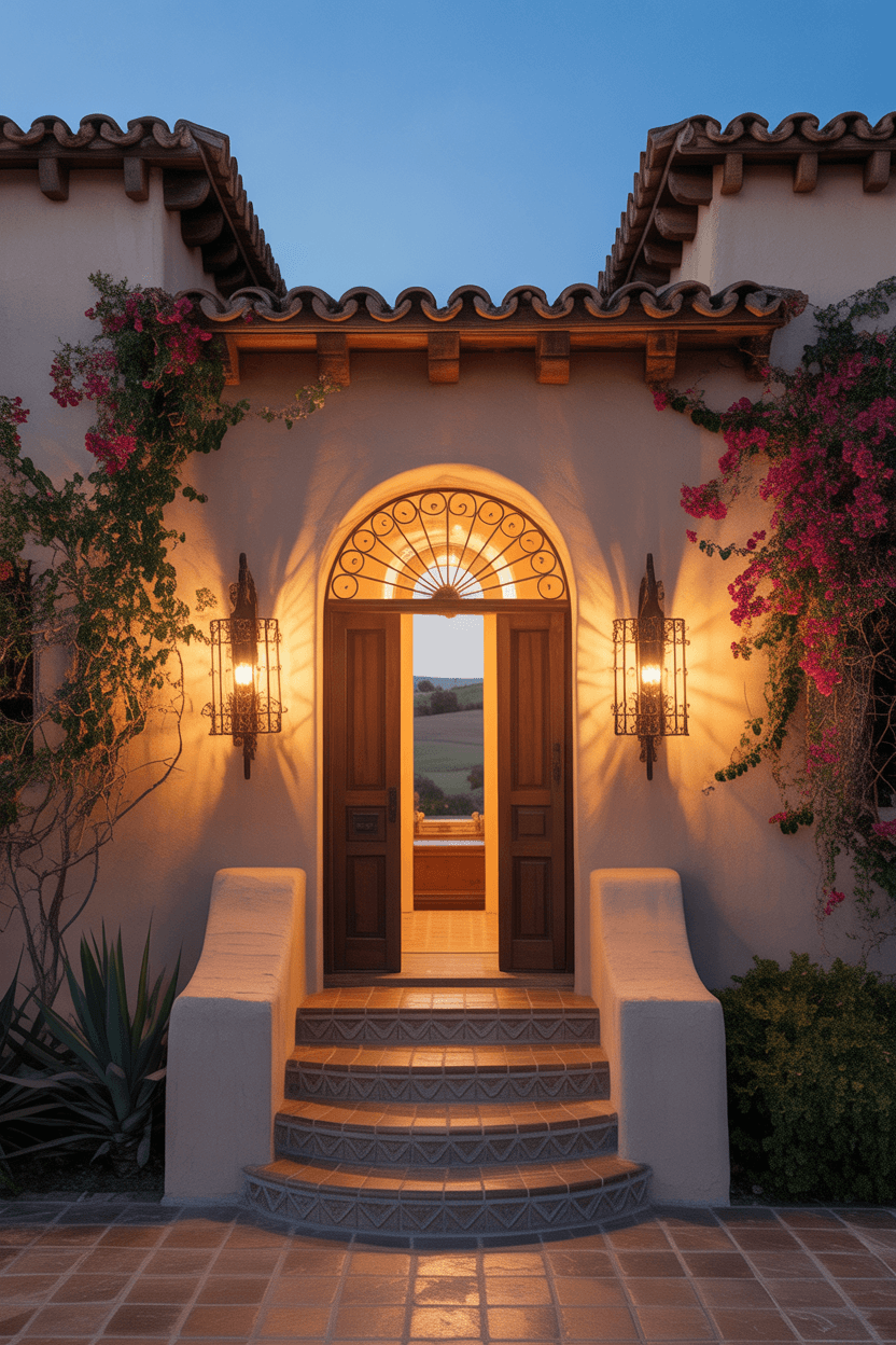 24 Gorgeous Hacienda Style Home Facade Ideas to Inspire Your Exterior
