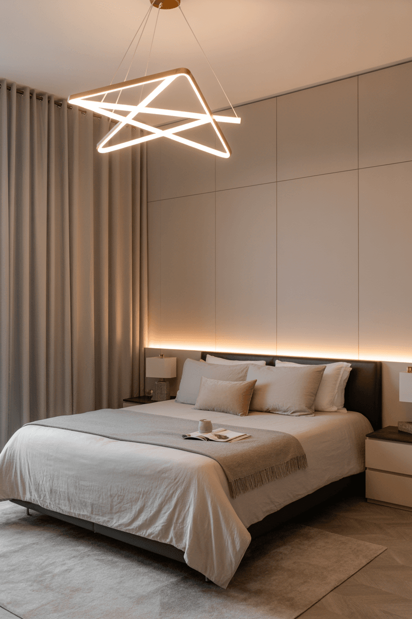 23 Minimalist Bedroom Lighting Ideas for a Sleek and Serene Space