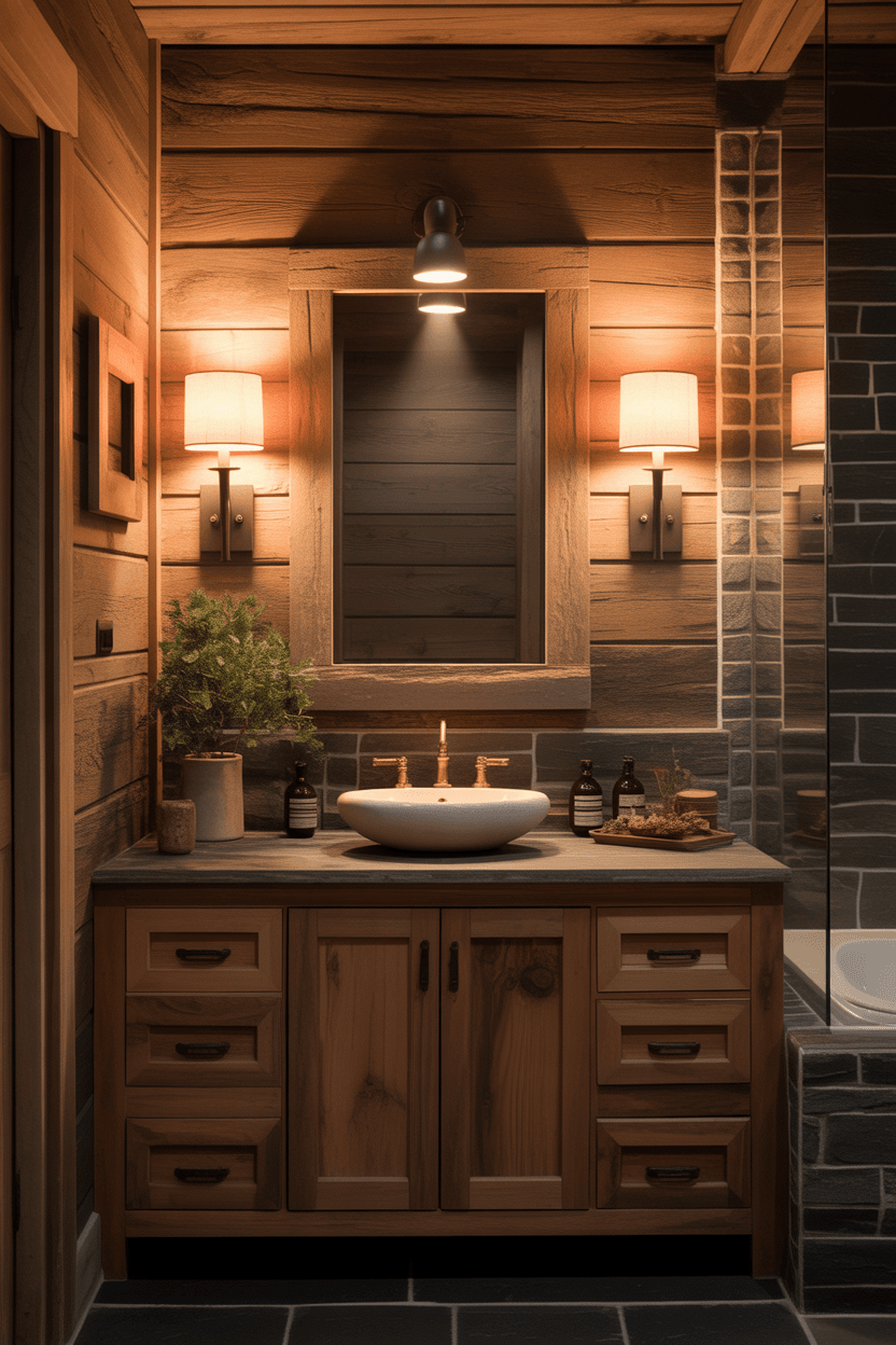 22 Cozy Small Cabin Bathroom Ideas to Maximize Space and Style