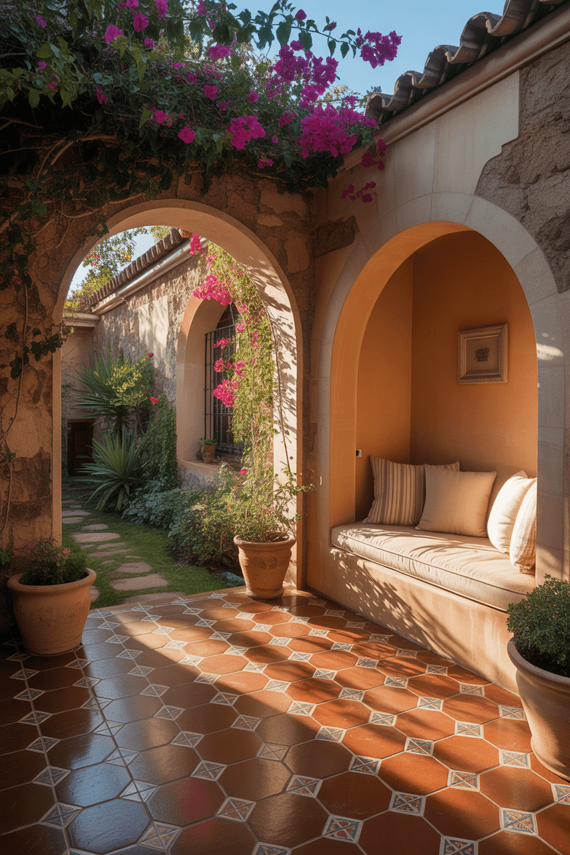 24 Dreamy Patio Ideas to Create a Hacienda Style Outdoor Escape