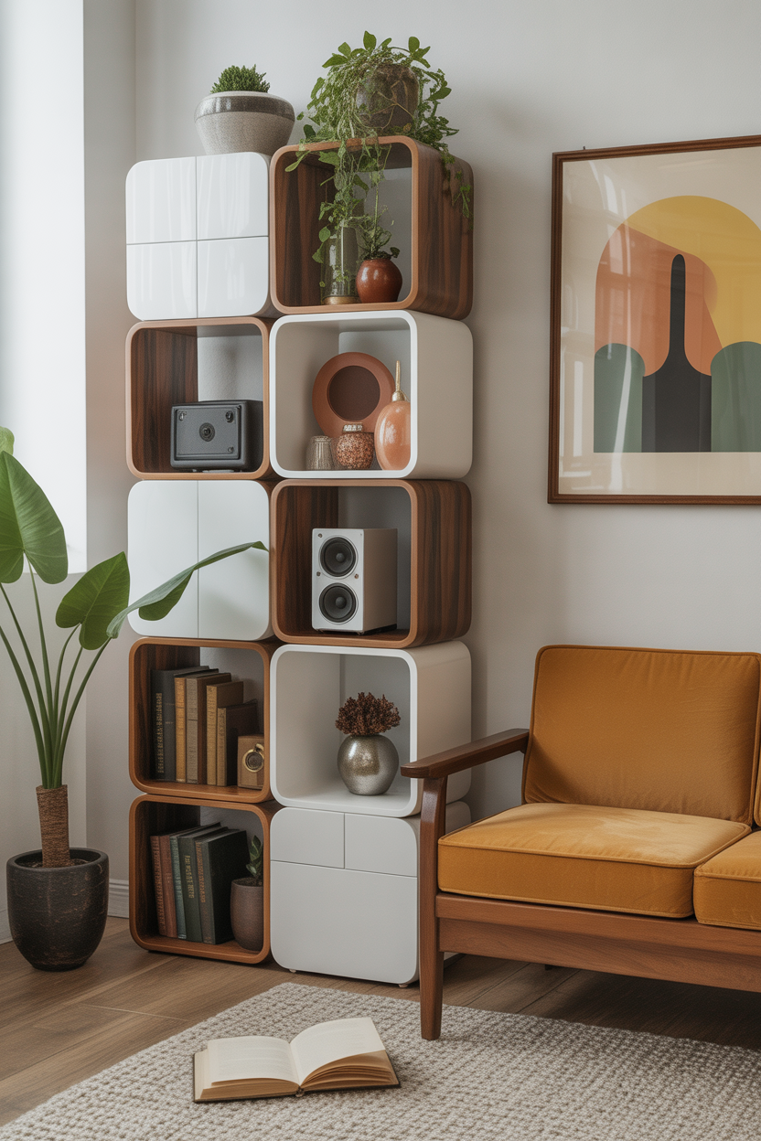 17 Retro Small Space Living Room Ideas That Feel Like Groovy Fun