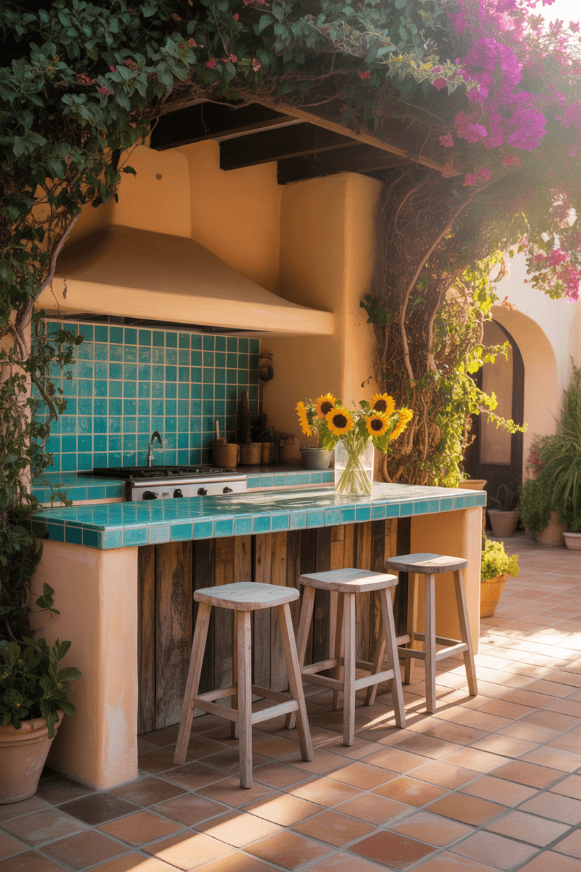 24 Dreamy Patio Ideas to Create a Hacienda Style Outdoor Escape