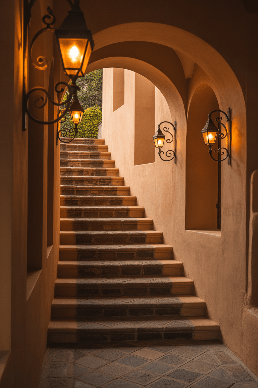 24 Hacienda Style Staircase Designs to Transform Your Home with Spanish Elegance