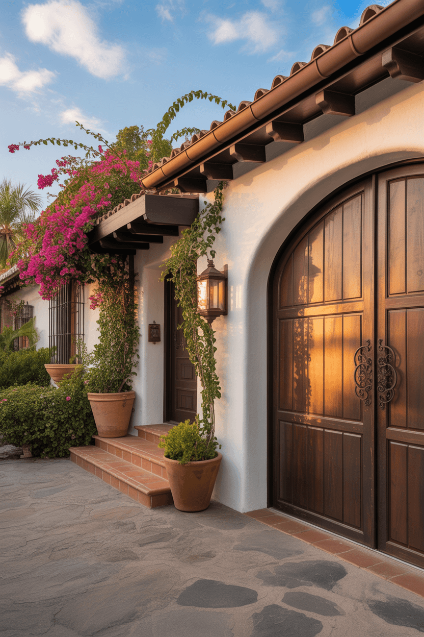 24 Gorgeous Hacienda Style Home Facade Ideas to Inspire Your Exterior