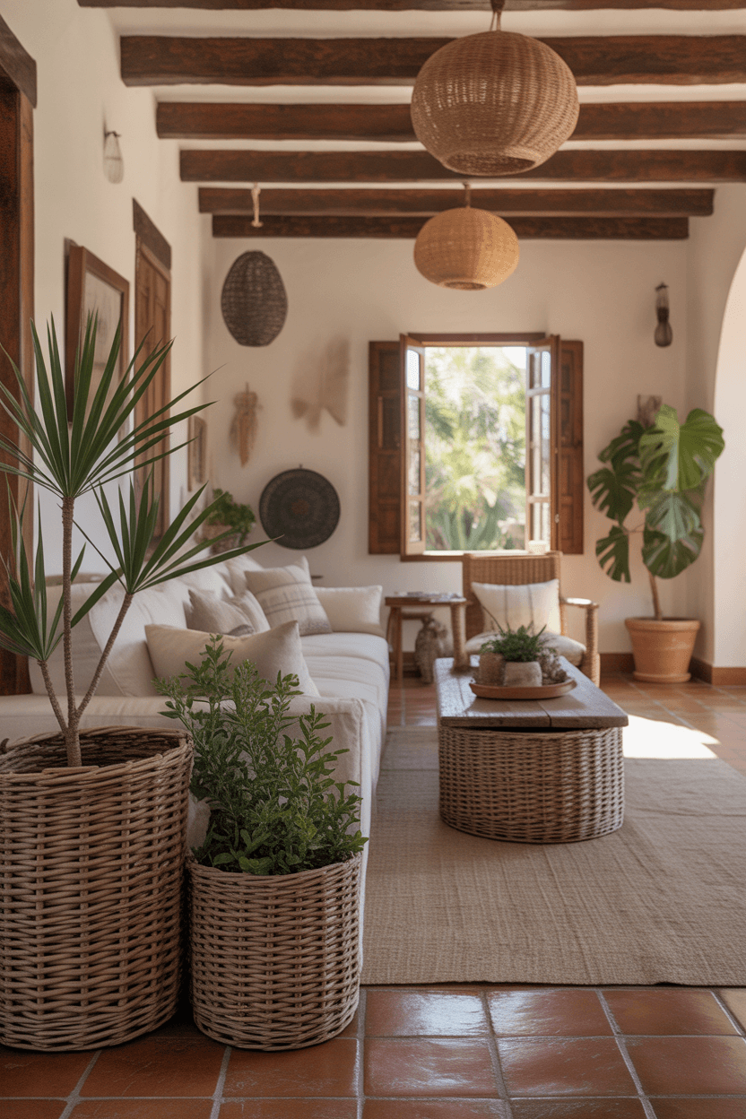 24 Warm Hacienda Style Living Room Ideas for Cozy and Timeless Décor