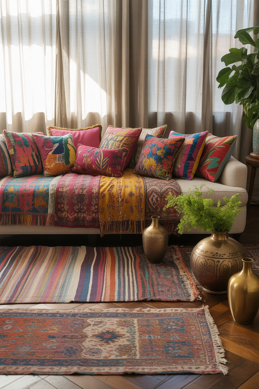 25 Colorful Living Room Ideas to Brighten Up Your Space