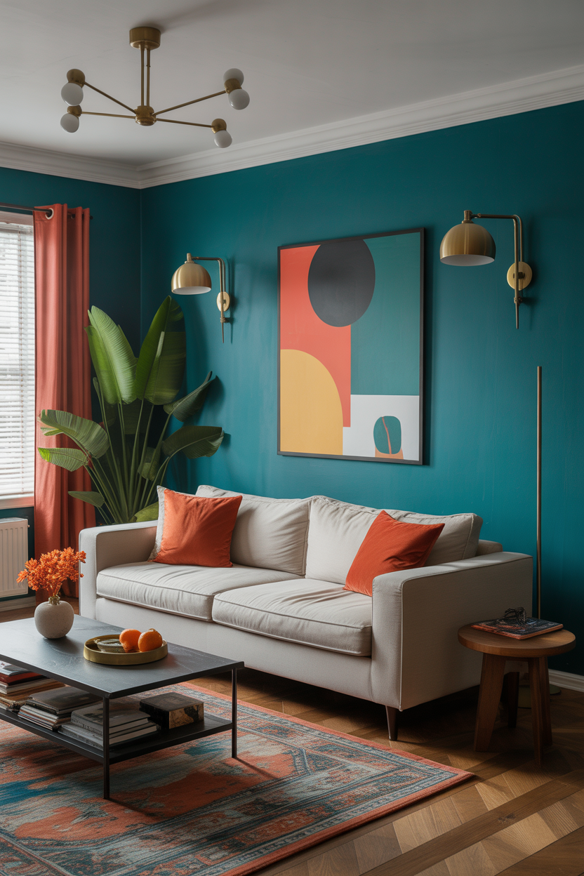 20 Bright Living Room Color Ideas That Make You Feel Happy