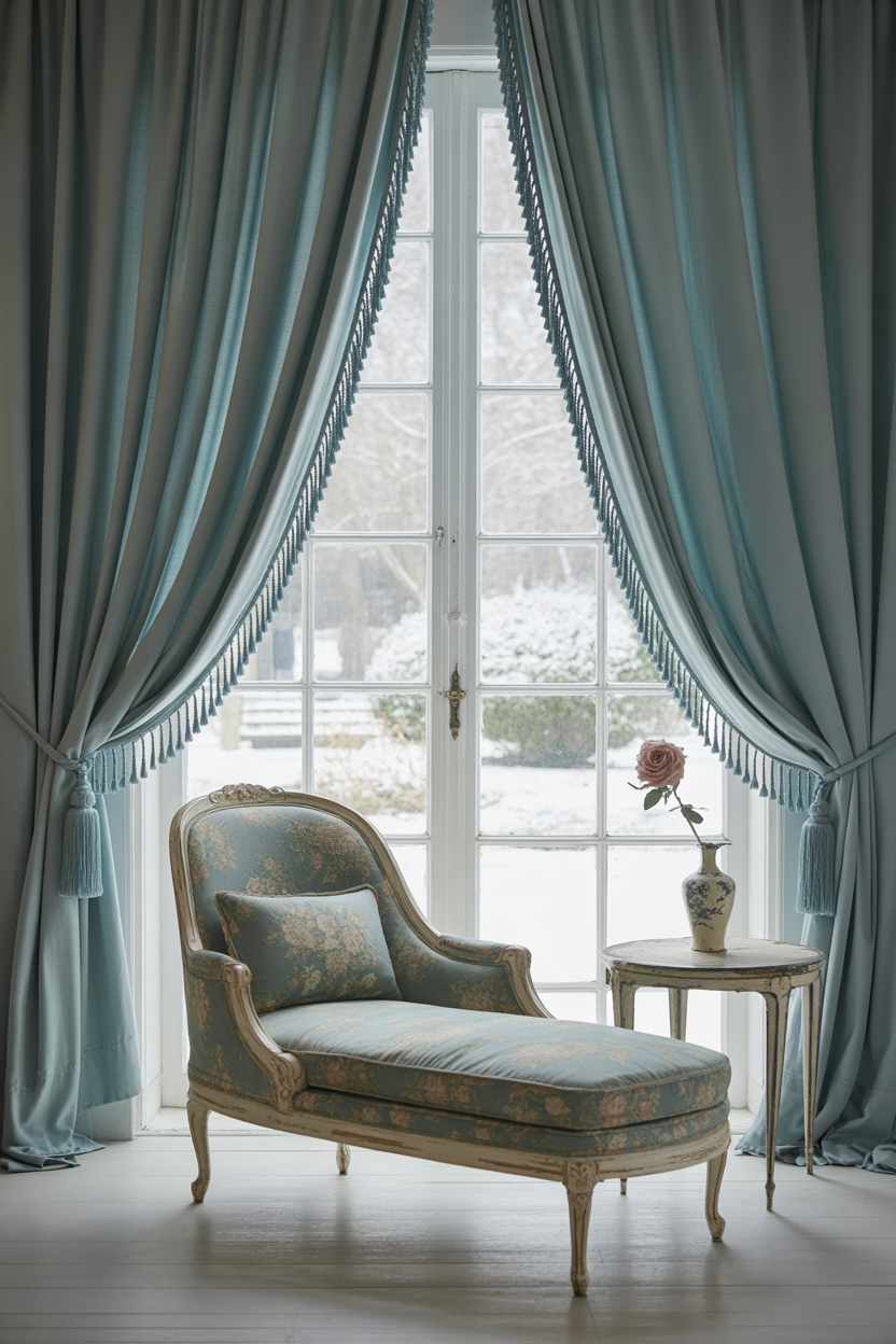 18 Soft Living Room Curtains Ideas That Bring Soft Luxury & Romance to Your Living Room