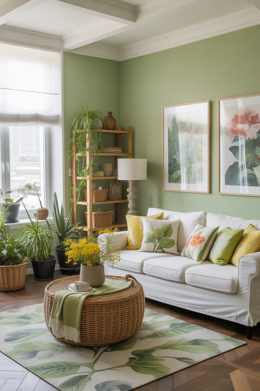 20 Bright Living Room Color Ideas That Make You Feel Happy