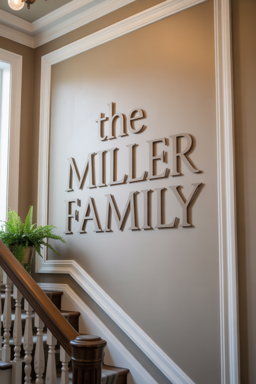 22 Creative Staircase Wall Decor Ideas to Enhance Your Home