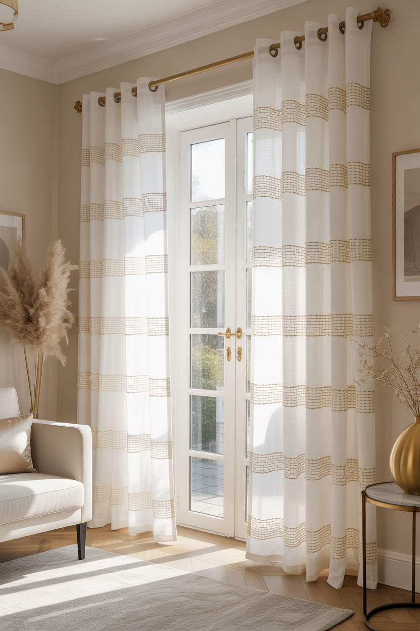 18 Soft Living Room Curtains Ideas That Bring Soft Luxury & Romance to Your Living Room