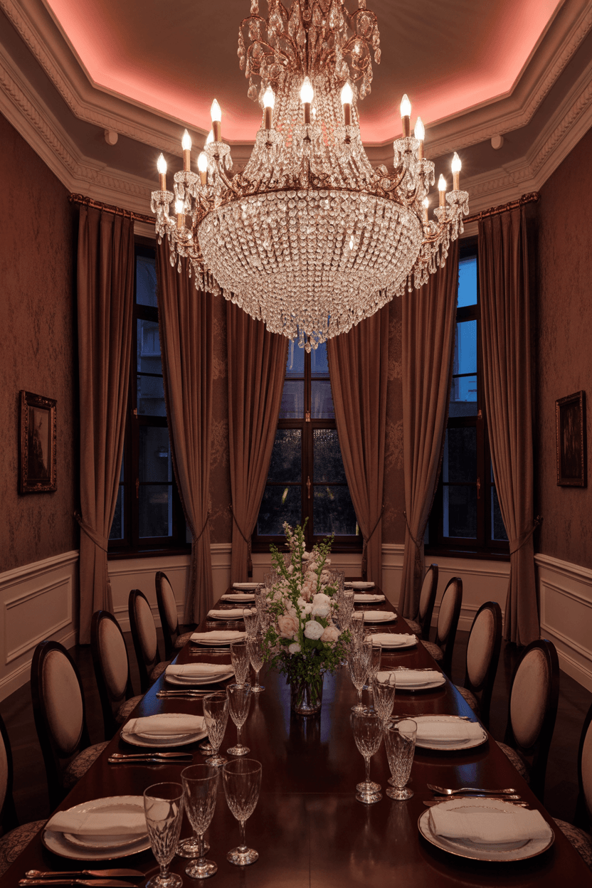 20 Stunning Chandelier Dining Room Ideas to Elevate Your Space