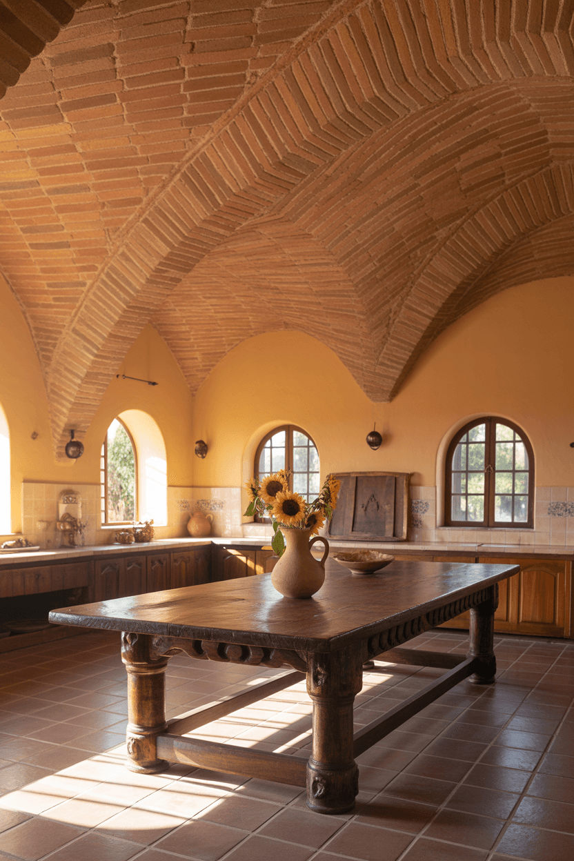 24 Rustic Kitchen Ideas with a Hacienda Style Home Twist