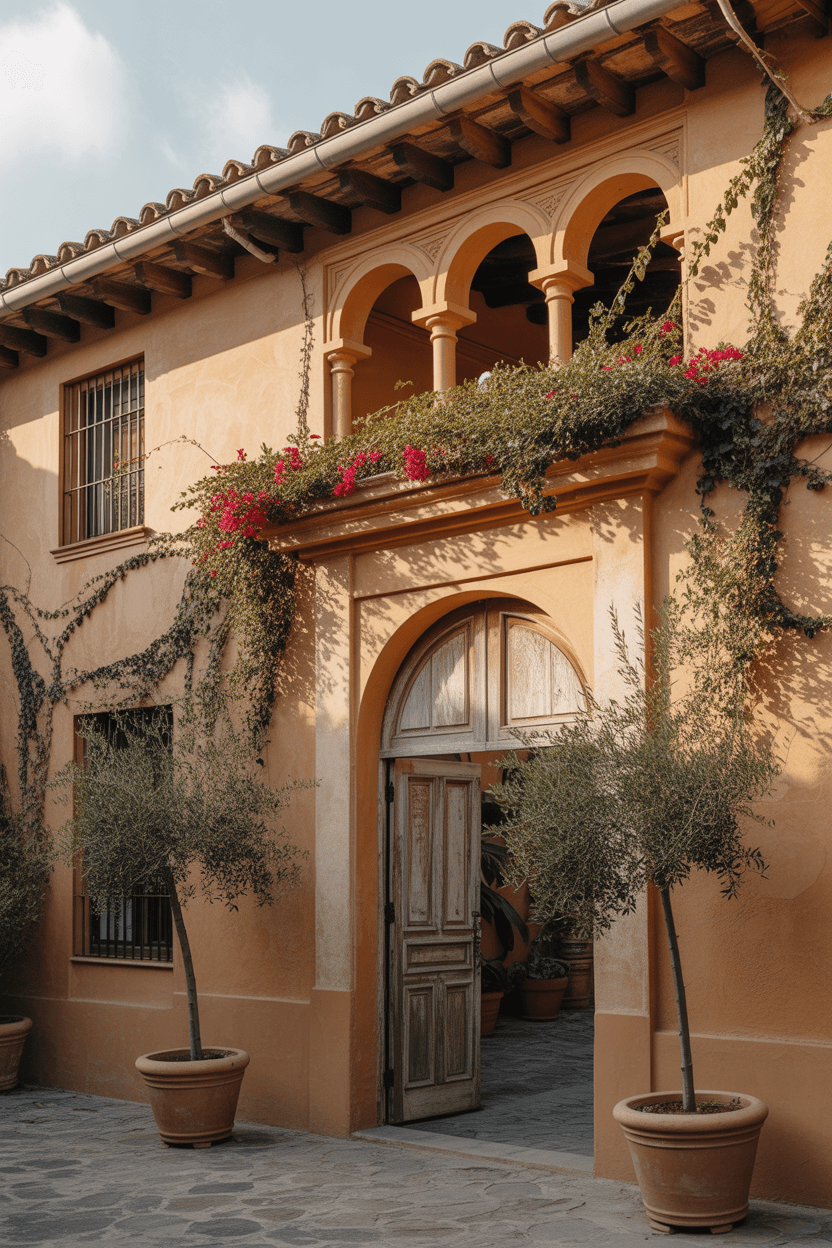 24 Gorgeous Hacienda Style Home Facade Ideas to Inspire Your Exterior