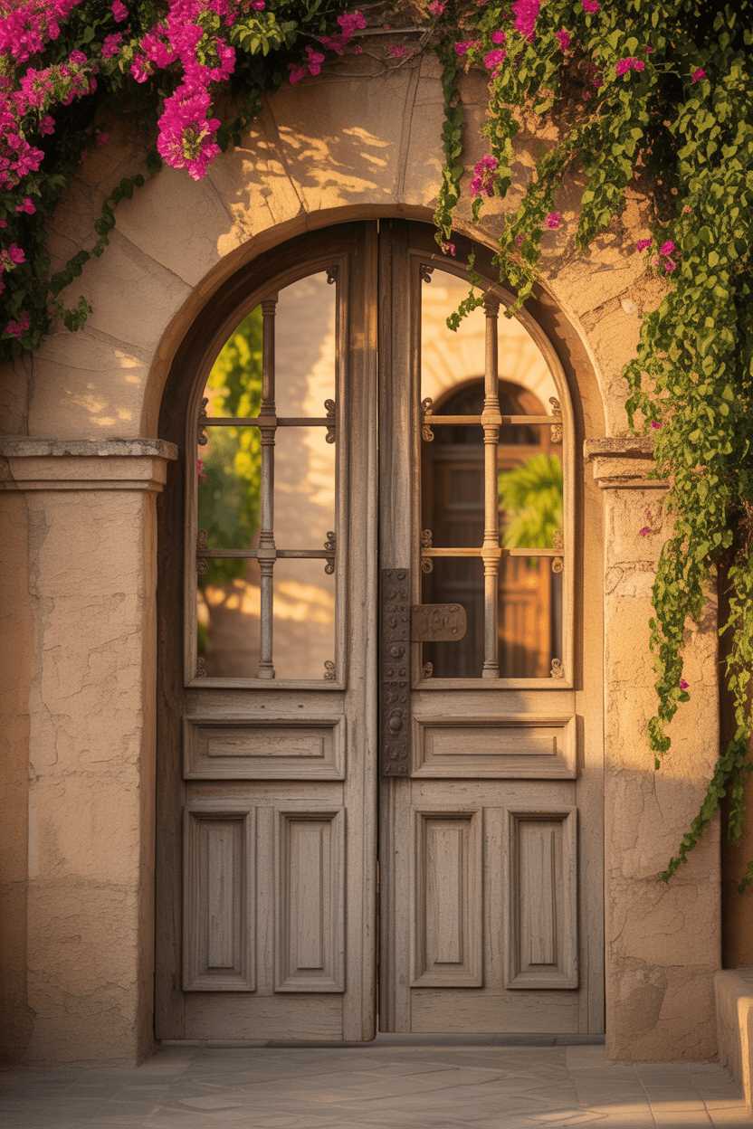 24 Gorgeous Hacienda Style Entryways You’ll Want to Copy