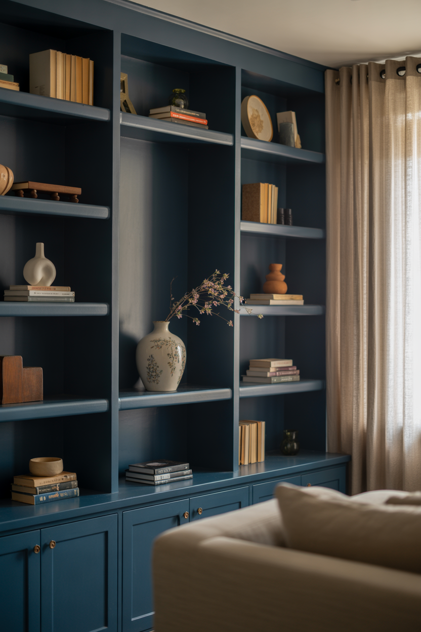 22 Modern Neutral and Blue Living Room Makeover Inspirations