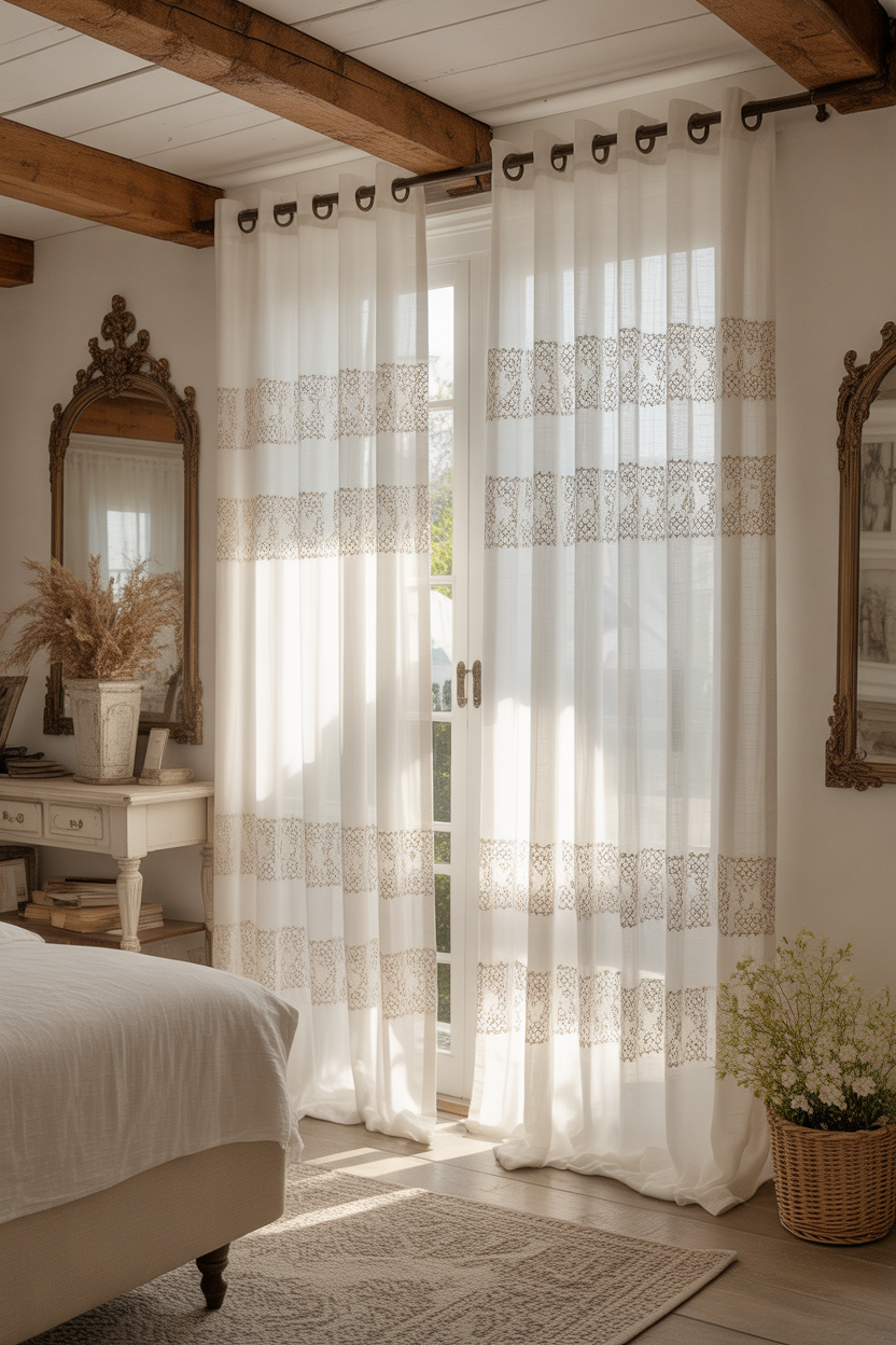 18 Soft Living Room Curtains Ideas That Bring Soft Luxury & Romance to Your Living Room