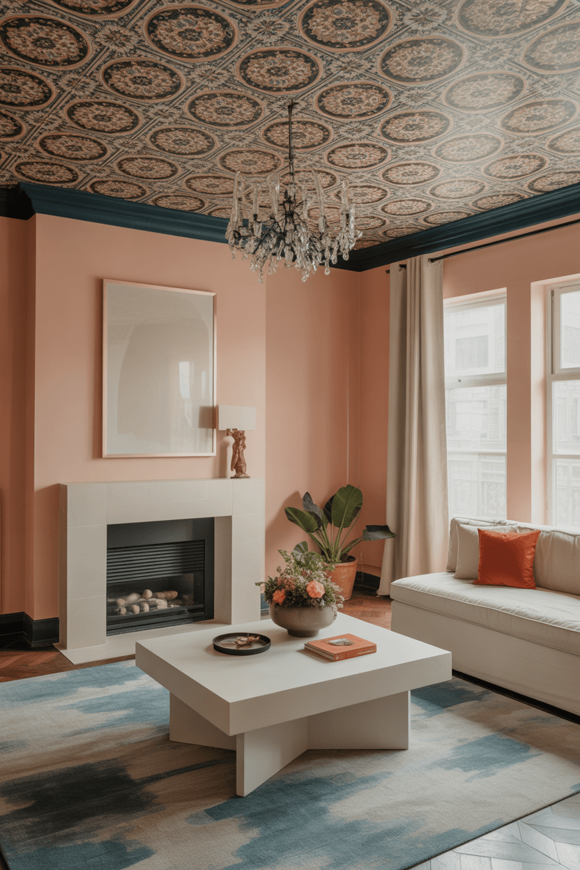 20 Funky Living Room Ideas to Make Your Space Pop