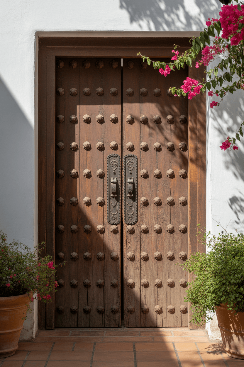 24 Gorgeous Hacienda Style Entryways You’ll Want to Copy