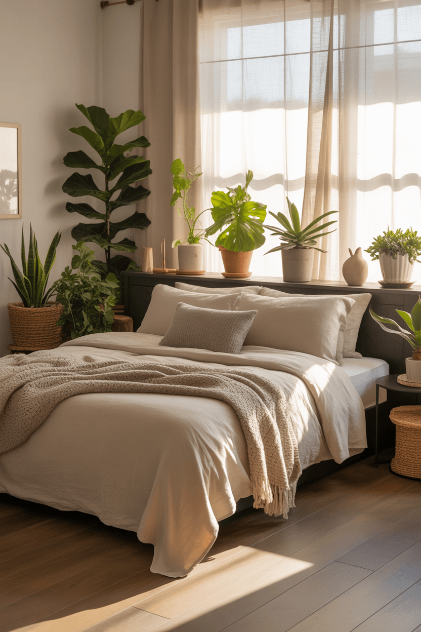20 Earthy Bedroom Ideas to Create a Calm and Cozy Retreat