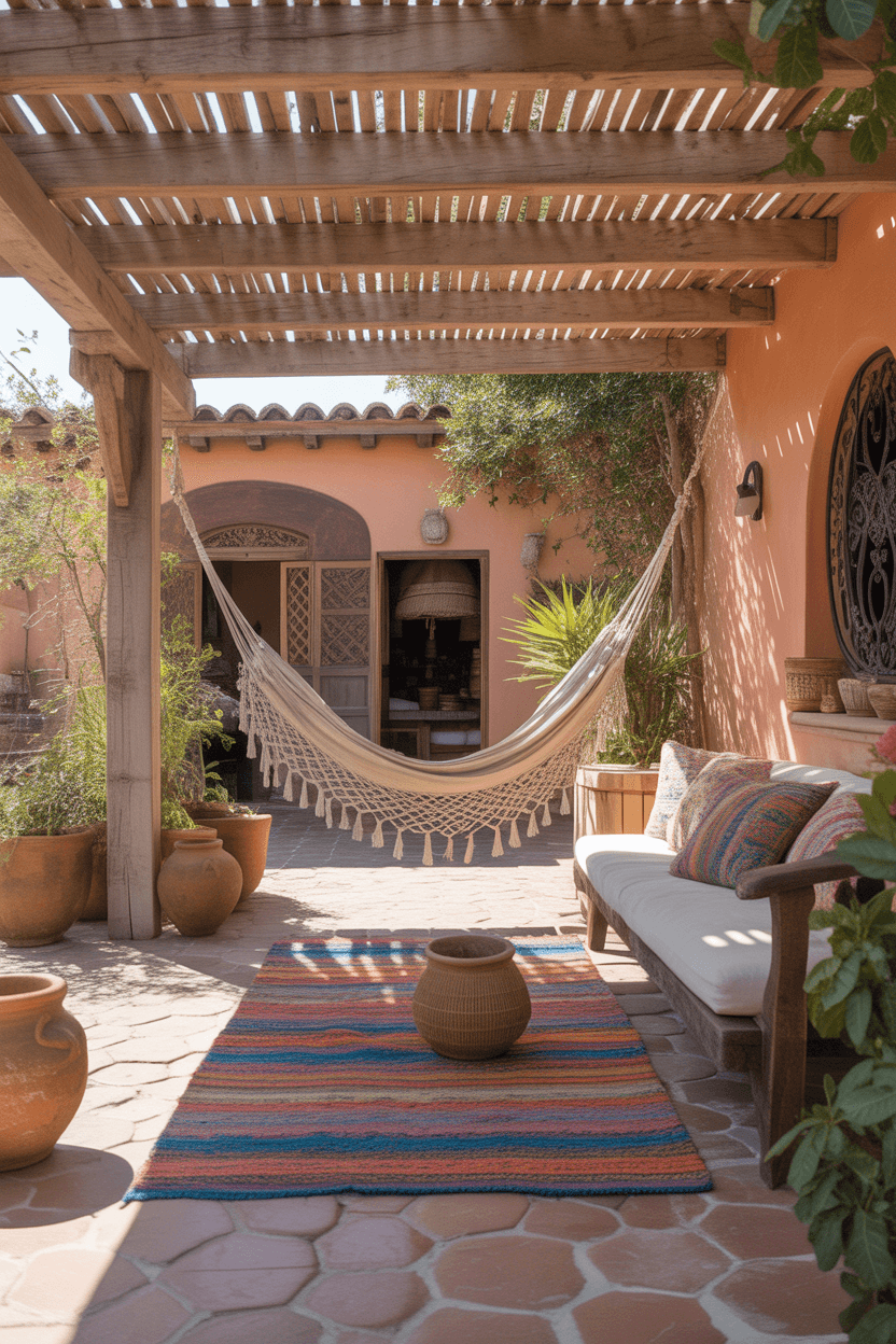 24 Hacienda Style Courtyard Ideas to Transform Your Outdoor Space