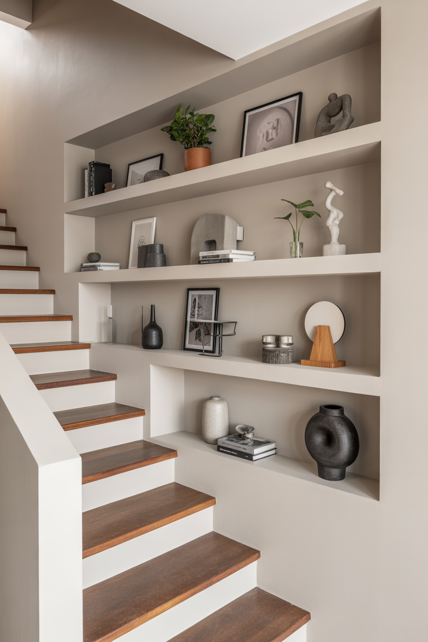22 Creative Staircase Wall Decor Ideas to Enhance Your Home